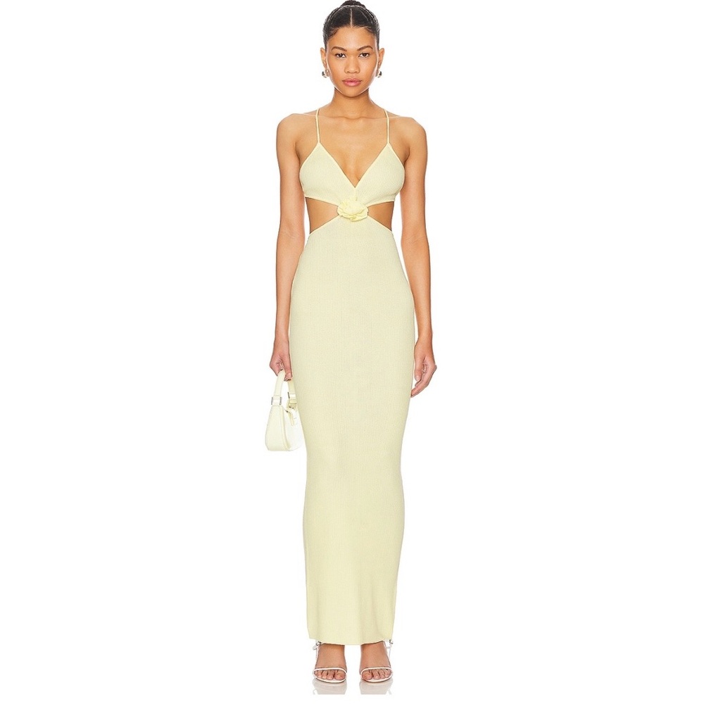 Chic Cream Maxi Dress